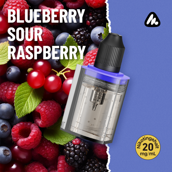 Mevol S Blueberry Sour Raspberry
